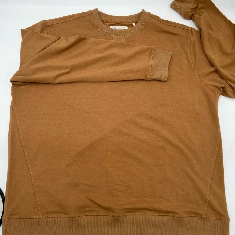 Old Ranch Brands Soren Recycled Crew Sweatshirt Tobacco Brown Mens‎ XXL Scheels